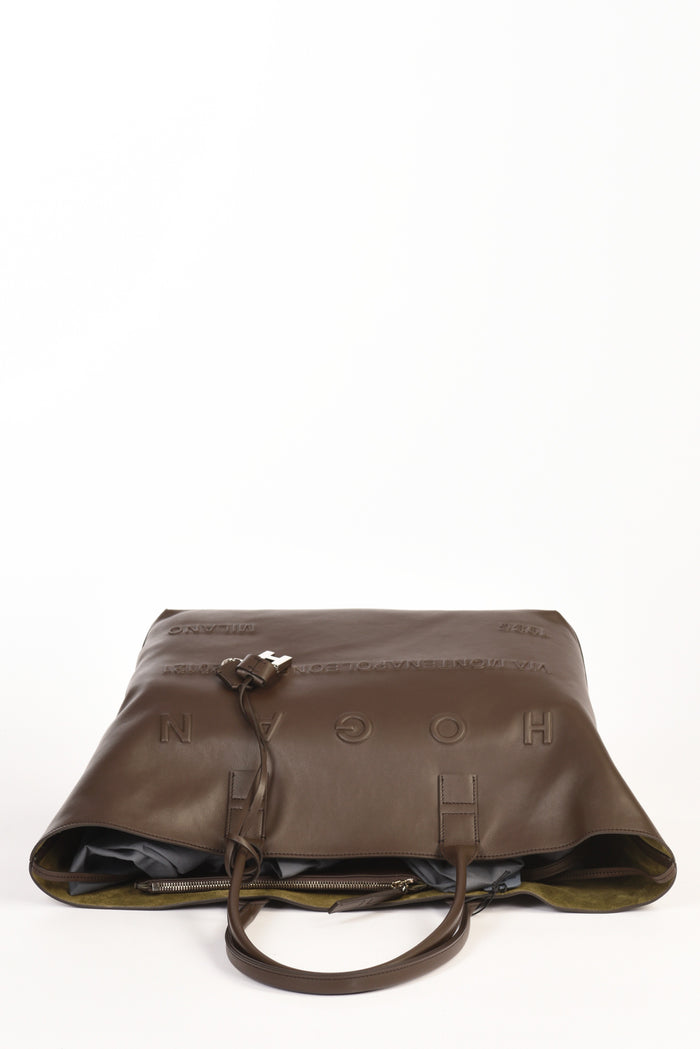Hogan Shopping Address Marrone Donna - 8