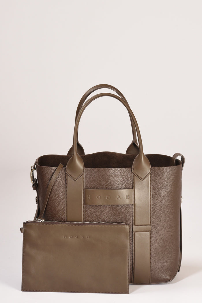 Hogan Shopping Script Marrone Donna - 4