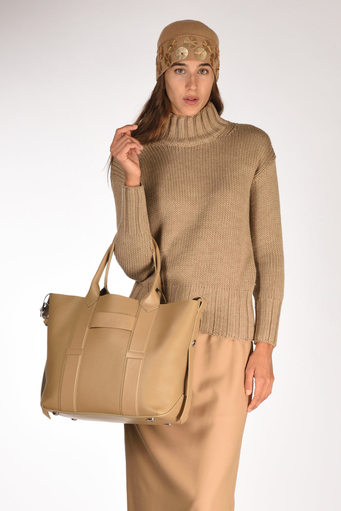 Hogan Shopping Script Beige Chiaro Donna - 2