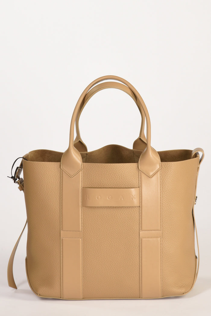 Hogan Shopping Script Beige Chiaro Donna - 2
