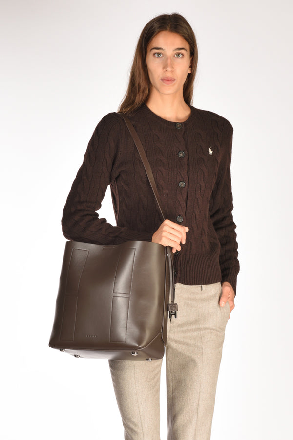 Hogan Hobo H01r Marrone Donna-2