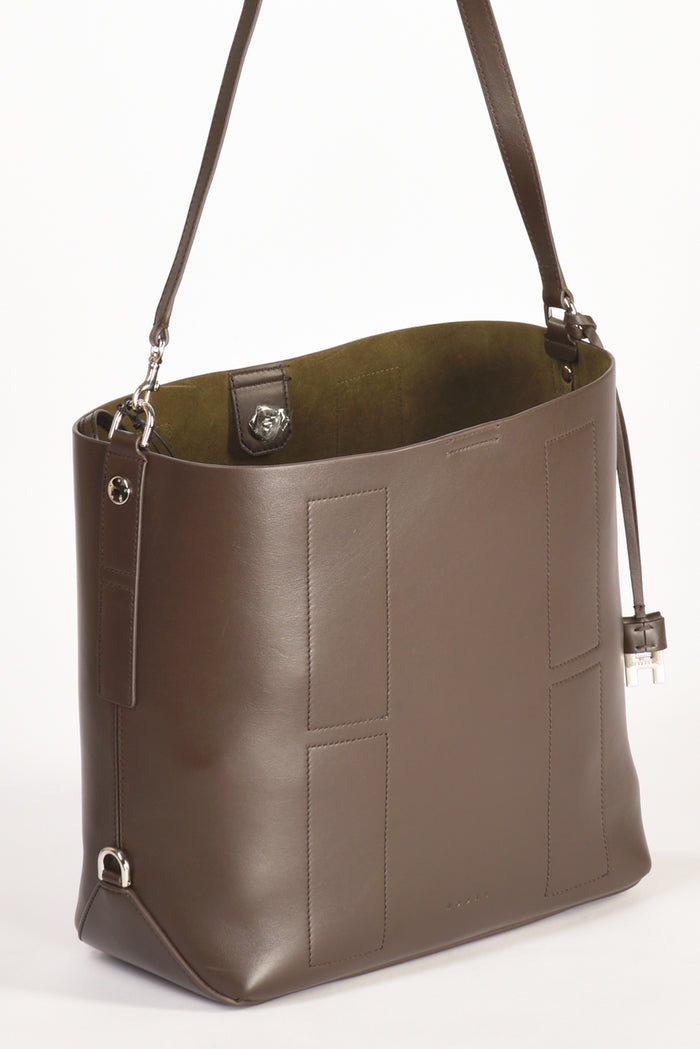 Hogan Hobo H01r Marrone Donna - 5