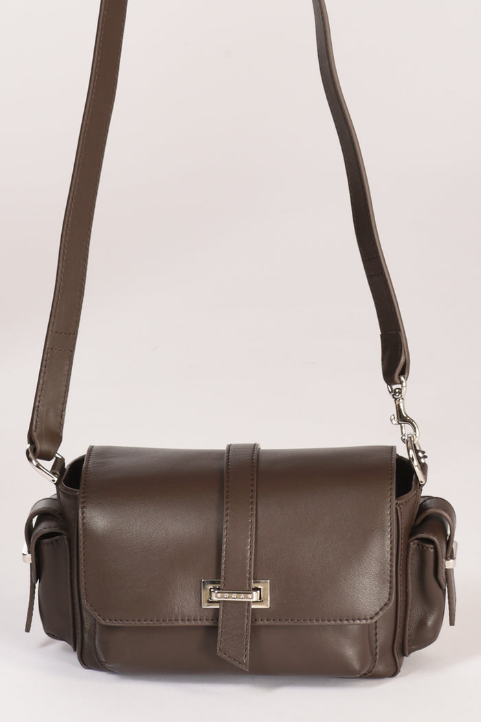 Hogan Borsa H01r Flap Marrone Donna - 1