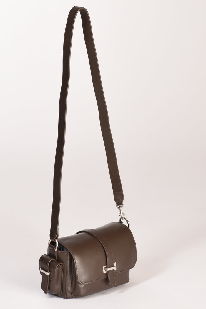 Hogan Borsa H01r Flap Marrone Donna - 3