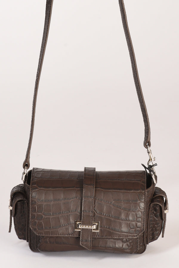 Hogan Borsa H01r Flap Marrone Donna