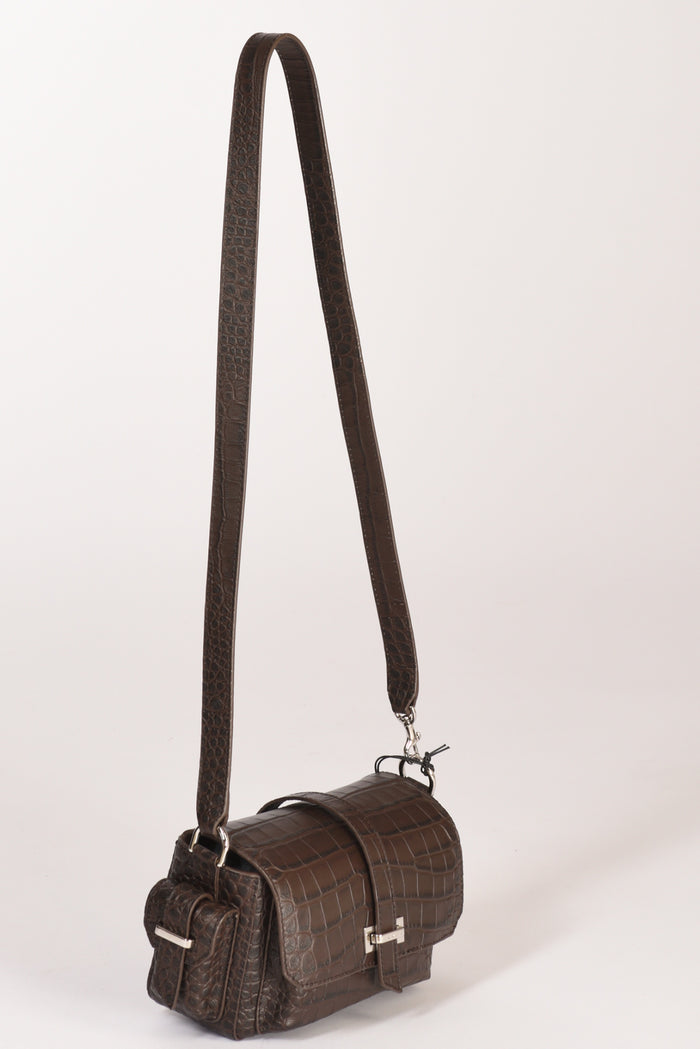 Hogan Borsa H01r Flap Marrone Donna - 2