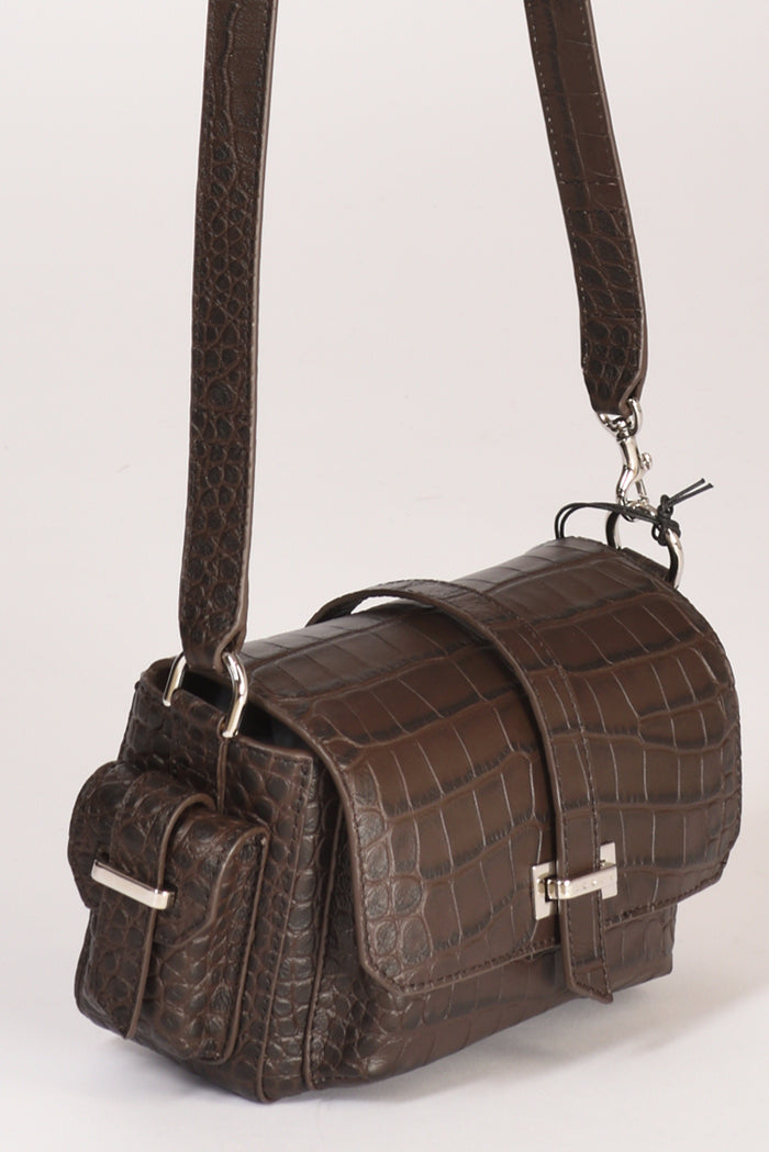 Hogan Borsa H01r Flap Marrone Donna - 3