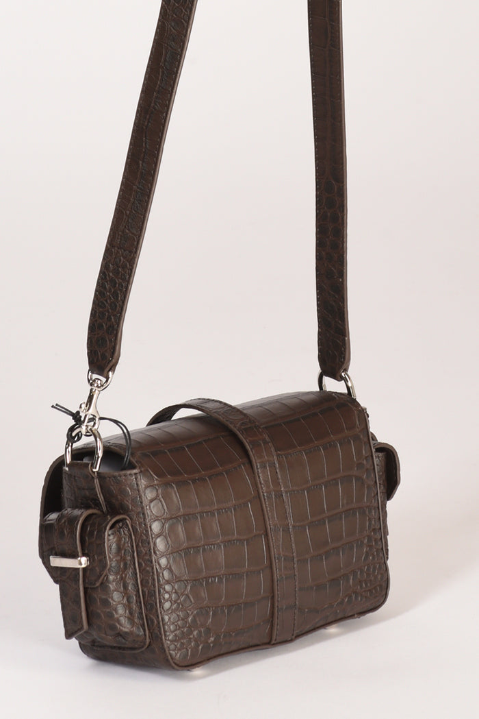Hogan Borsa H01r Flap Marrone Donna - 4