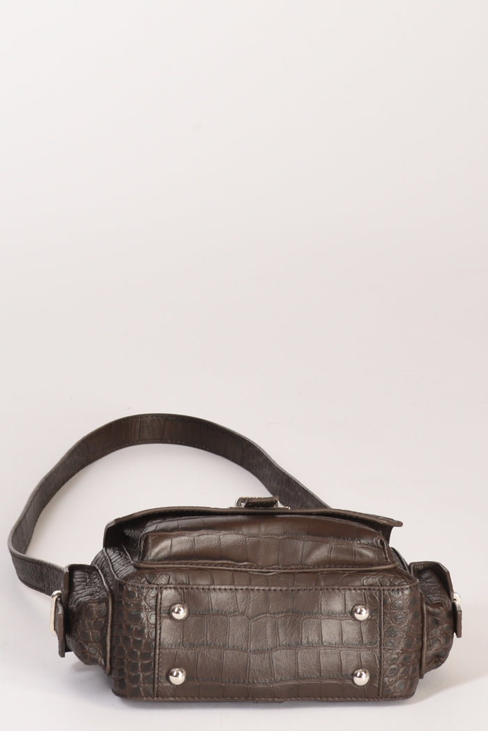 Hogan Borsa H01r Flap Marrone Donna - 6