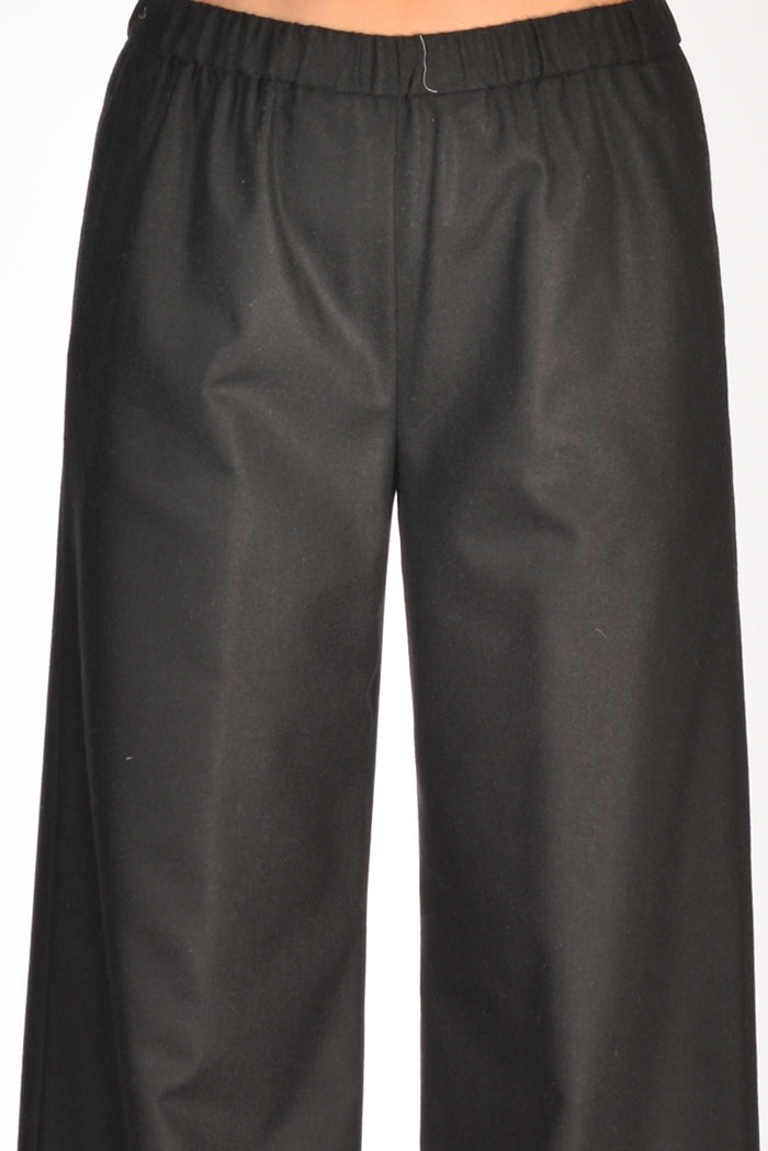 Aspesi Pantaloni Elastico Nero Donna - 4