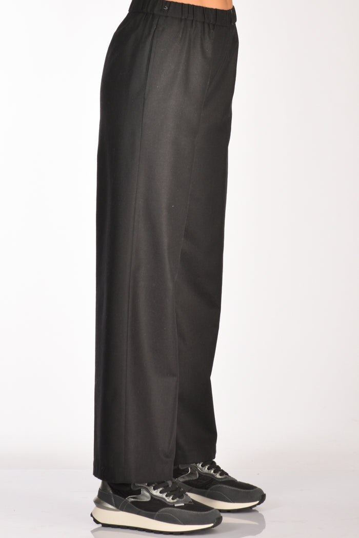 Aspesi Pantaloni Elastico Nero Donna - 6