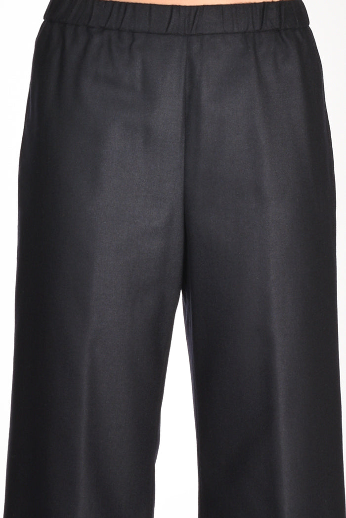 Aspesi Pantaloni Elastico Blu Donna - 4