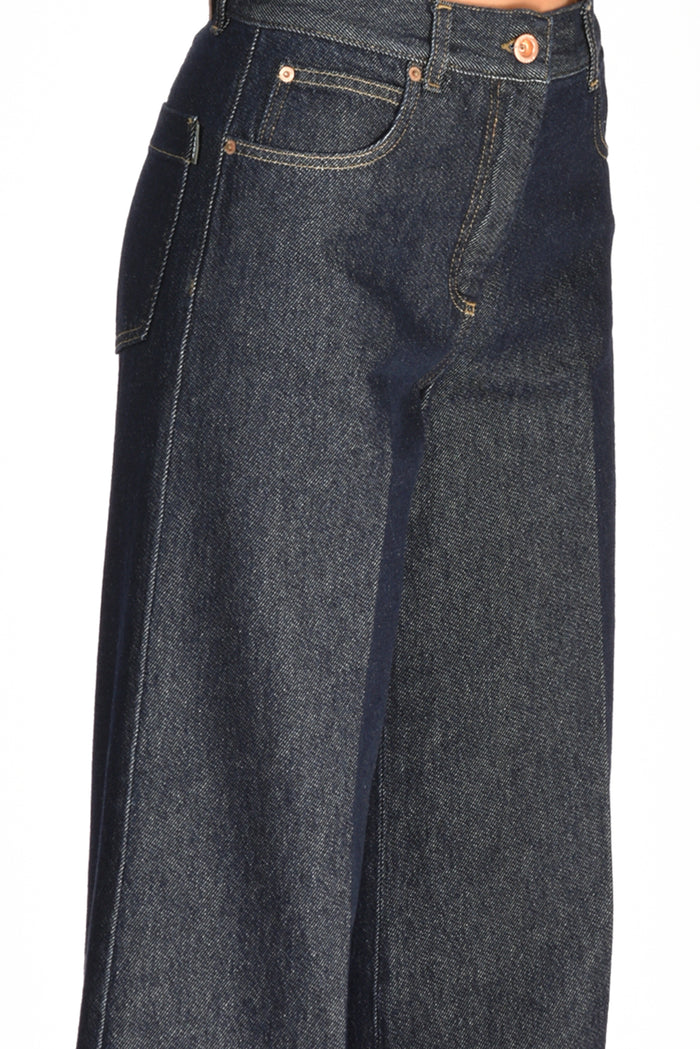 Aspesi Pantalone Denim Blu Donna - 4
