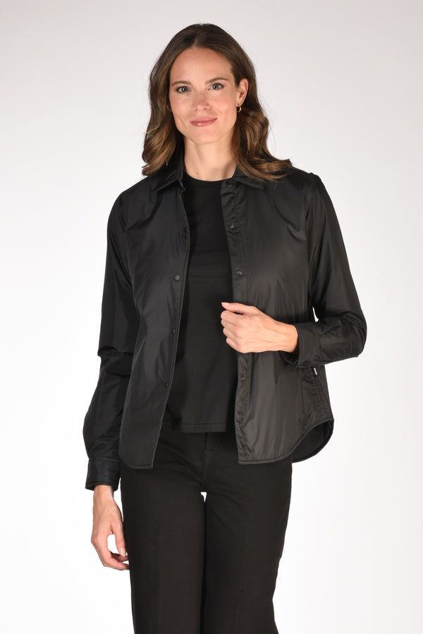 Aspesi Camicia Glue Nero Donna