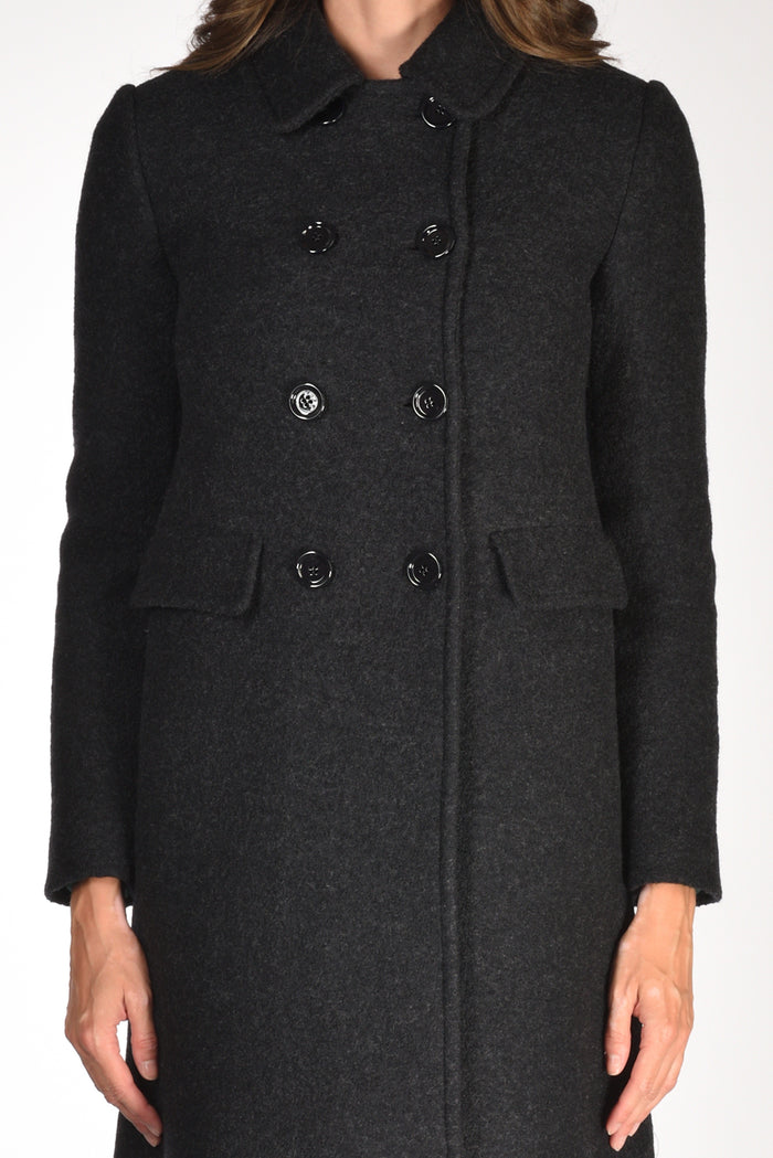 Aspesi Cappotto Doppiopet Blu Donna - 3