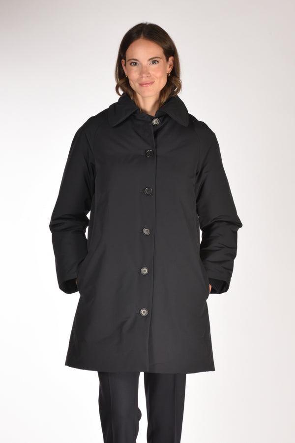 Aspesi Cappotto Sangria Blu Donna