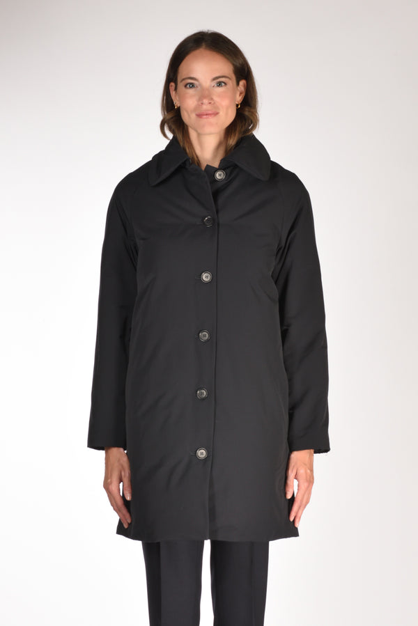 Aspesi Cappotto Sangria Blu Donna-2