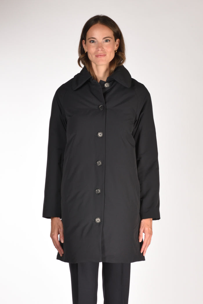 Aspesi Cappotto Sangria Blu Donna - 2