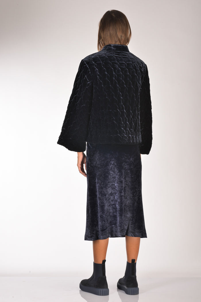 Aspesi Giacca Velluto Blu Donna - 5