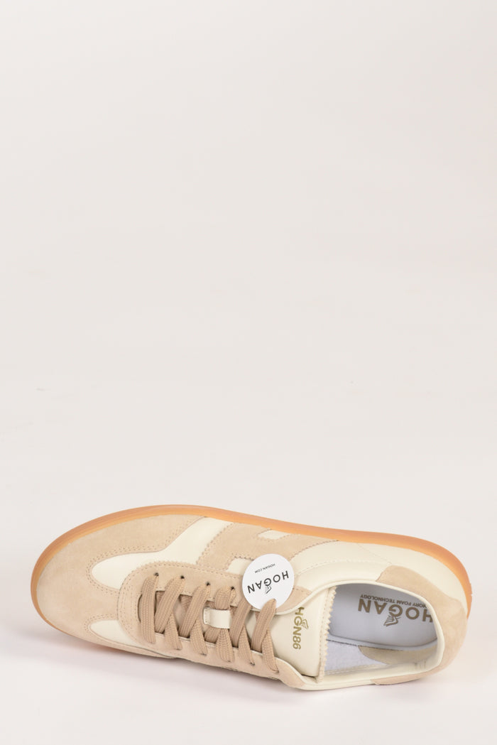 Hogan Sneakers H Cool Beige Chiaro/beige Donna - 5