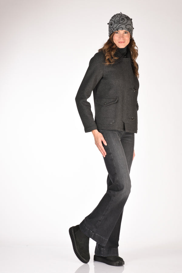 Voile Blanche Stivale Beth Nero Donna-2