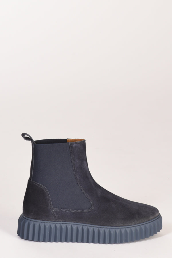 Voile Blanche Stivale Beth Blu Donna