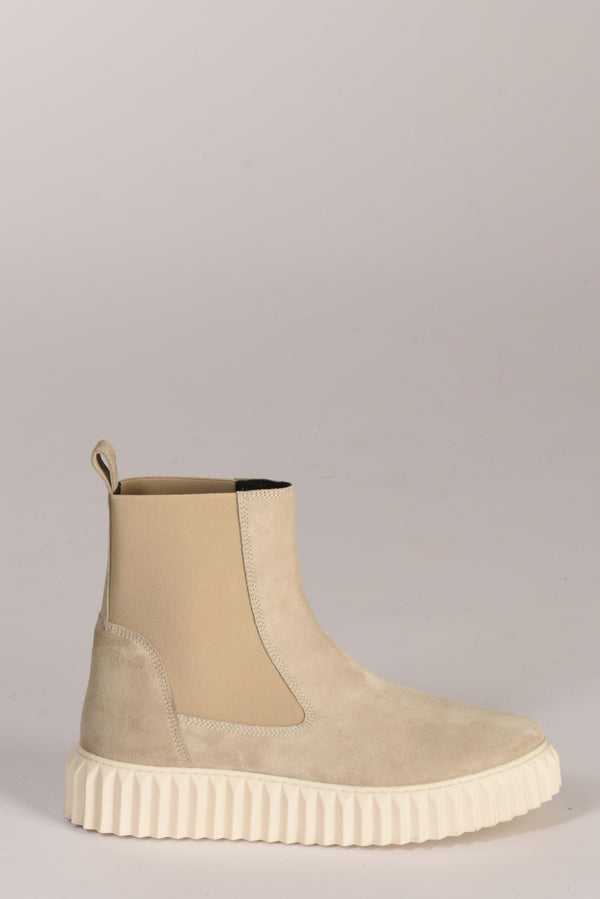 Voile Blanche Stivale Beth Grigio Tortora Donna