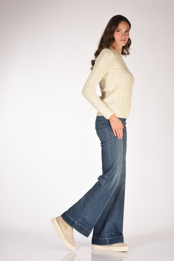 Voile Blanche Stivale Beth Grigio Tortora Donna-2