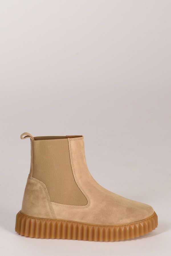 Voile Blanche Stivale Beth Beige Donna