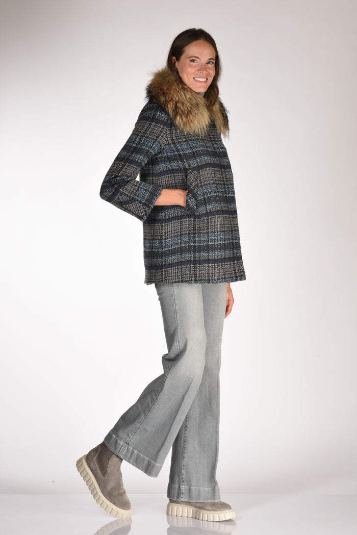 Voile Blanche Stivale Grenelle Grigio Donna - 2