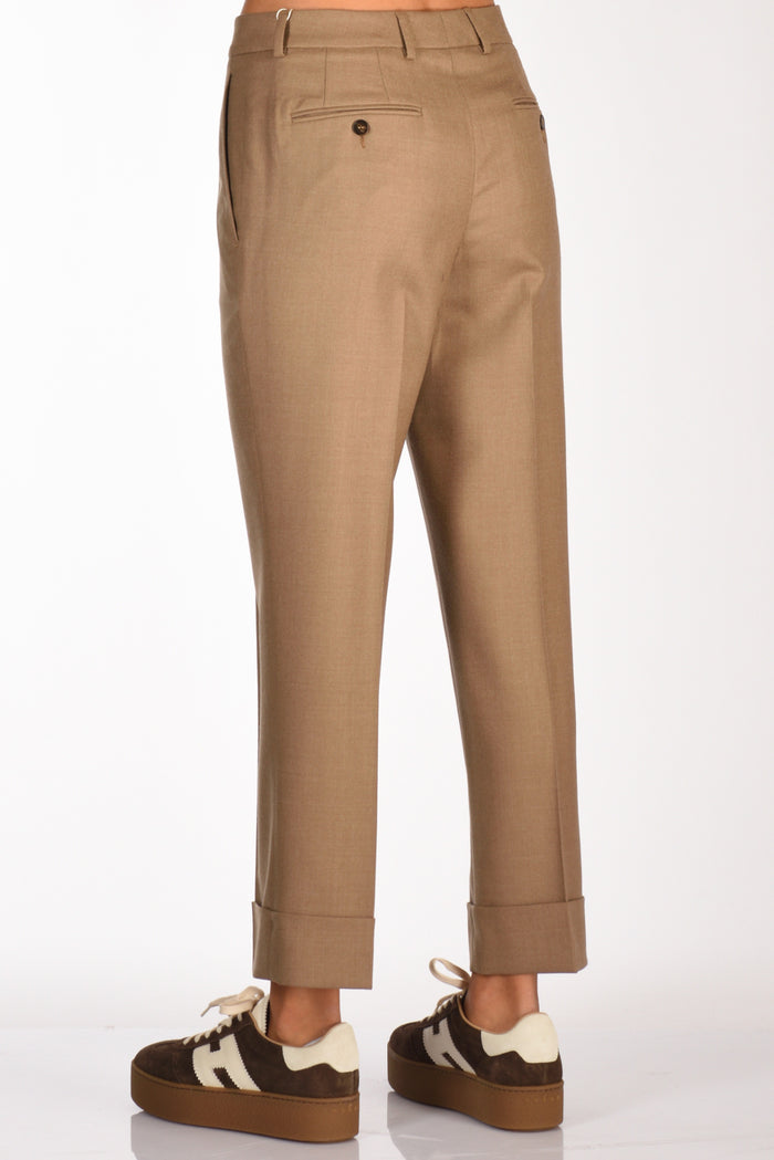 Incotex Slowear Pantalone Nevet Beige Scuro Donna - 6