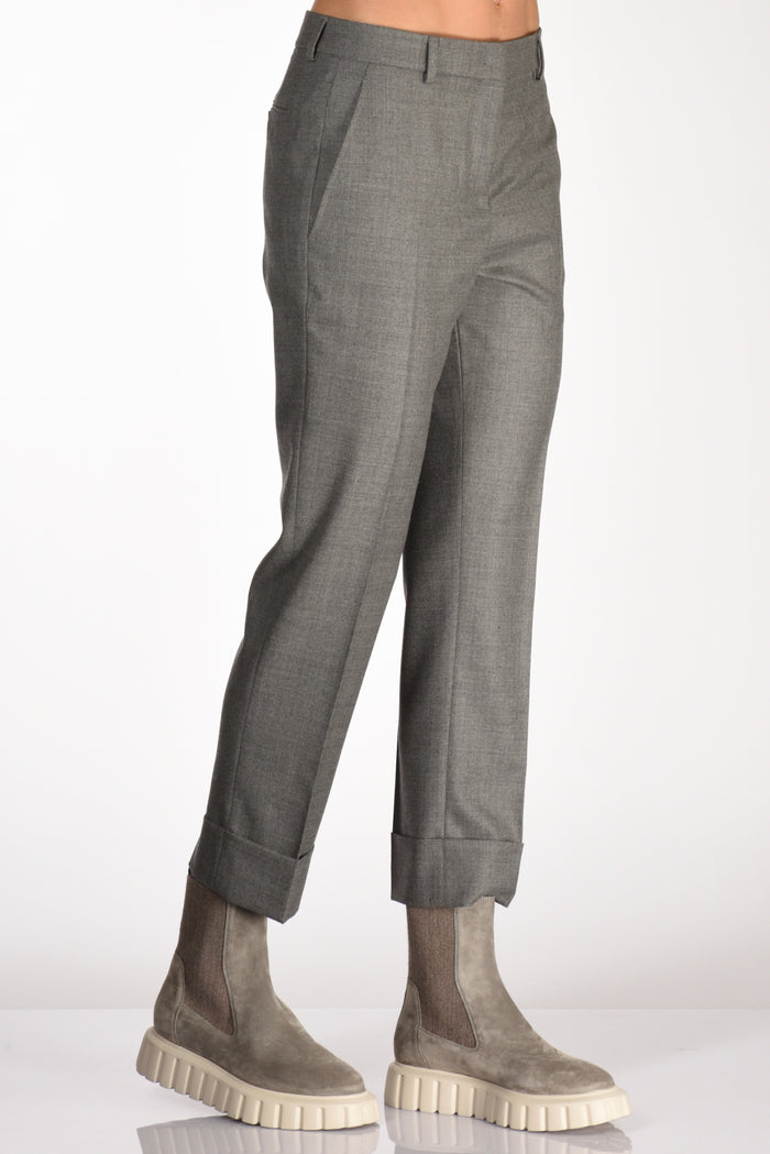 Incotex Slowear Pantalone Nevet Grigio Donna - 4