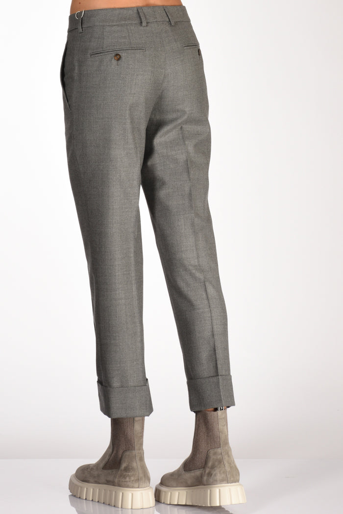 Incotex Slowear Pantalone Nevet Grigio Donna - 6