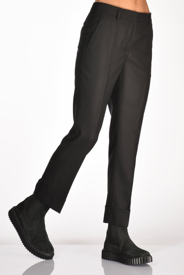 Incotex Slowear Pantalone Nevet Nero Donna