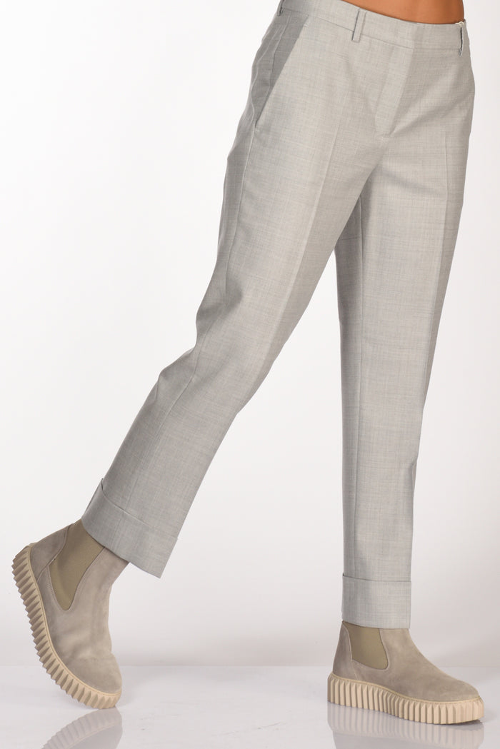 Incotex Slowear Pantalone Nevet Grigio Chiaro Donna - 1