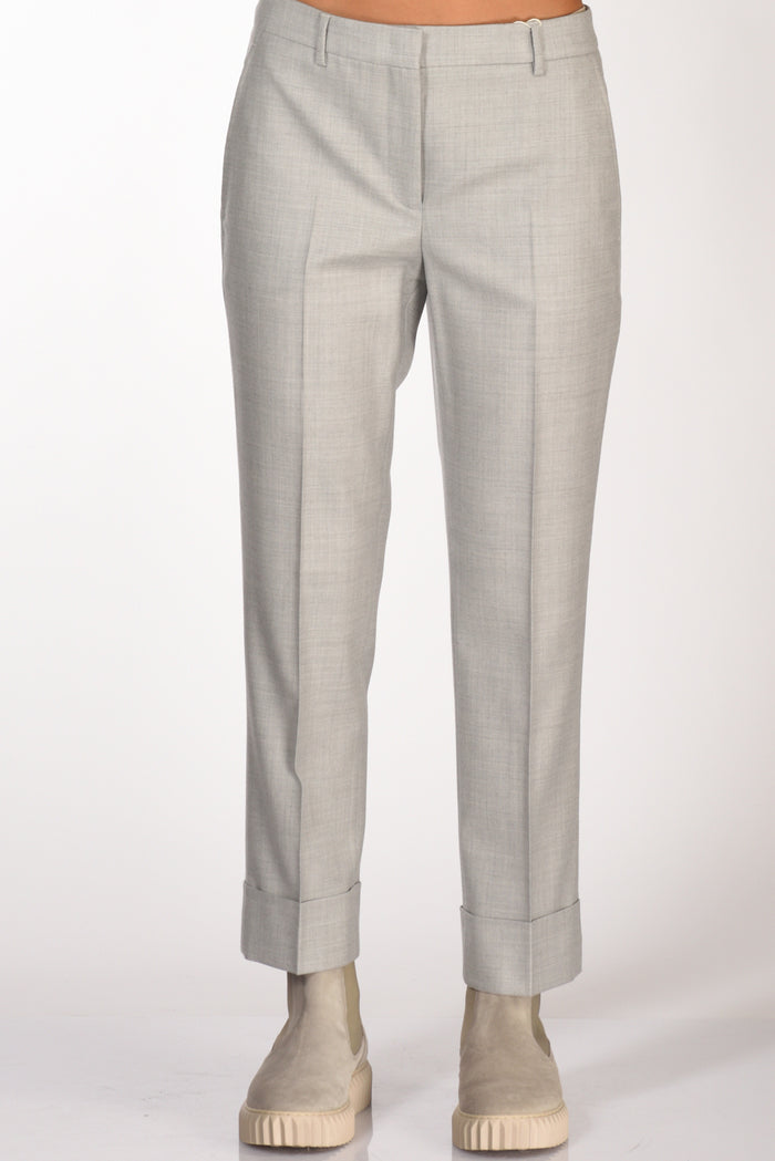 Incotex Slowear Pantalone Nevet Grigio Chiaro Donna - 3