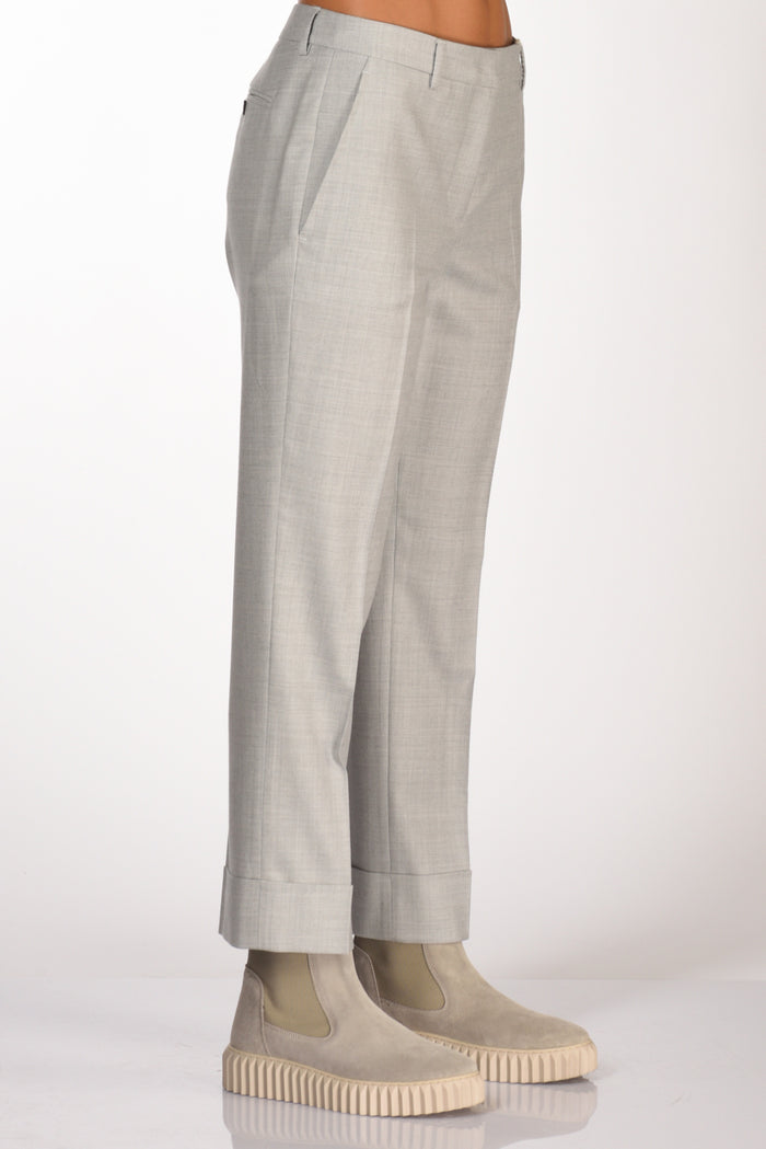 Incotex Slowear Pantalone Nevet Grigio Chiaro Donna - 4
