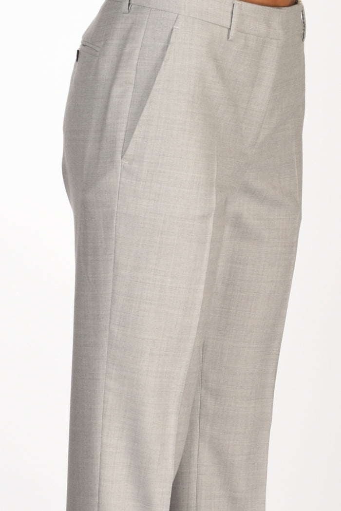 Incotex Slowear Pantalone Nevet Grigio Chiaro Donna - 5