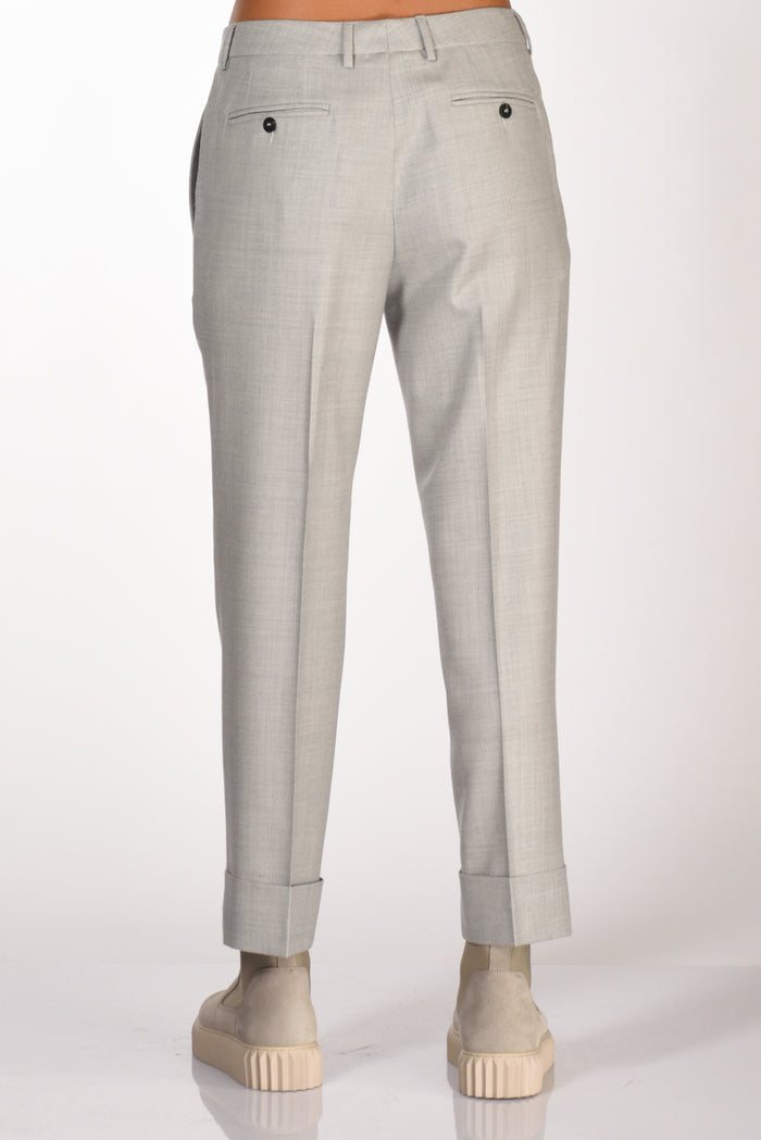 Incotex Slowear Pantalone Nevet Grigio Chiaro Donna - 6