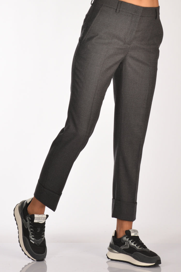 Incotex Slowear Pantalone Nevet Grigio Scuro Donna - 1