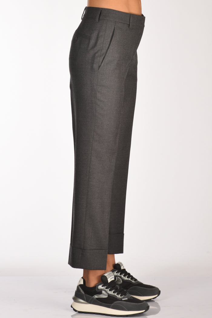 Incotex Slowear Pantalone Nevet Grigio Scuro Donna - 6