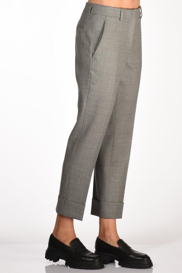 Incotex Slowear Pantalone Nevet Grigio Donna