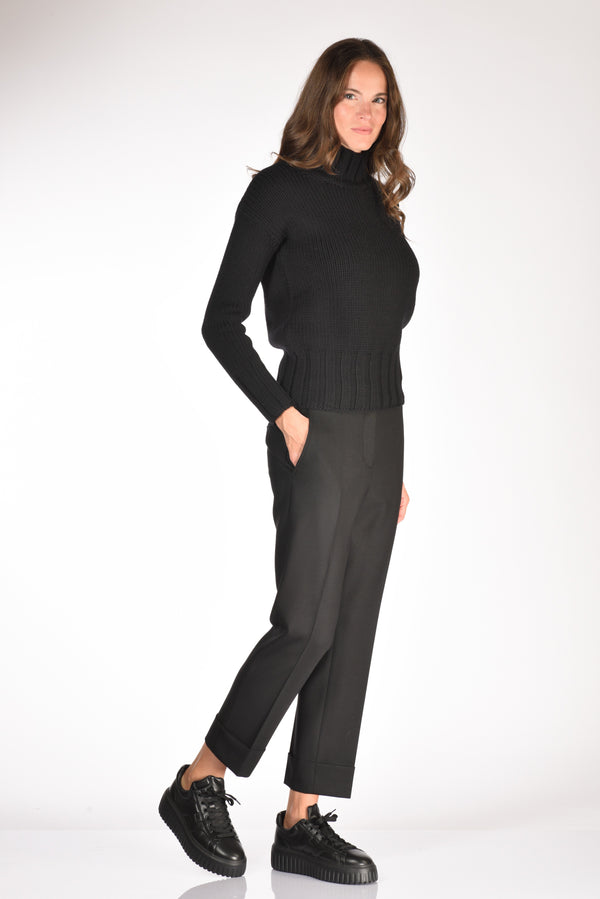 Incotex Slowear Pantalone Nevet Nero Donna-2