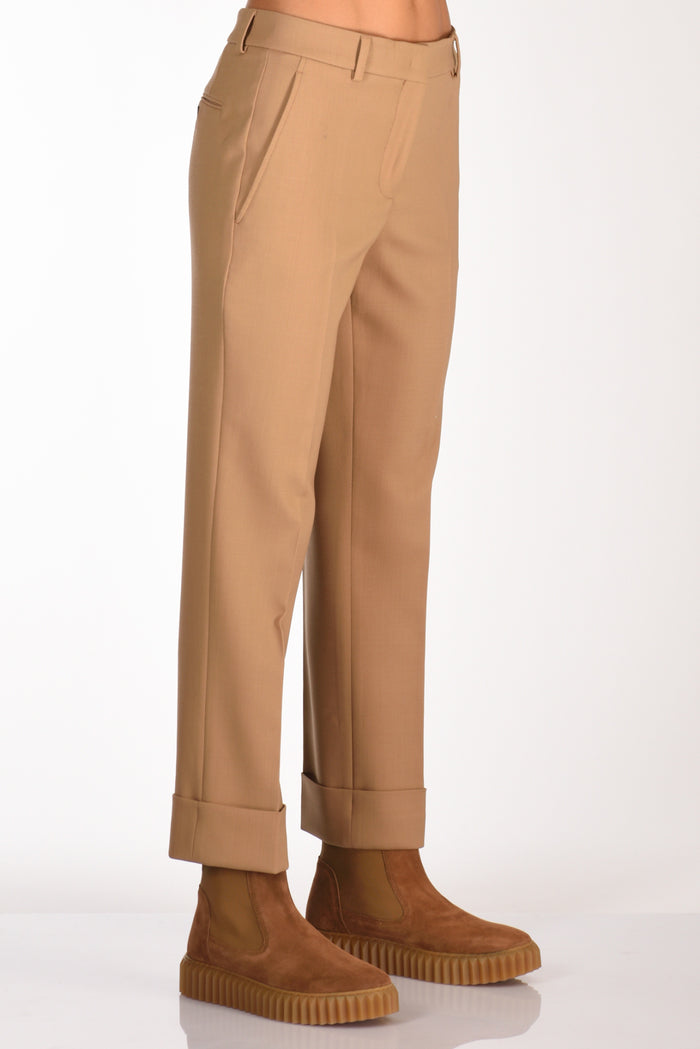 Incotex Slowear Pantalone Nevet Beige Cammello Donna - 4