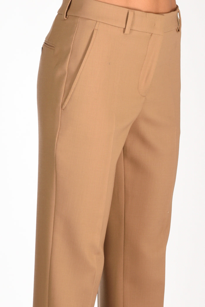 Incotex Slowear Pantalone Nevet Beige Cammello Donna - 5