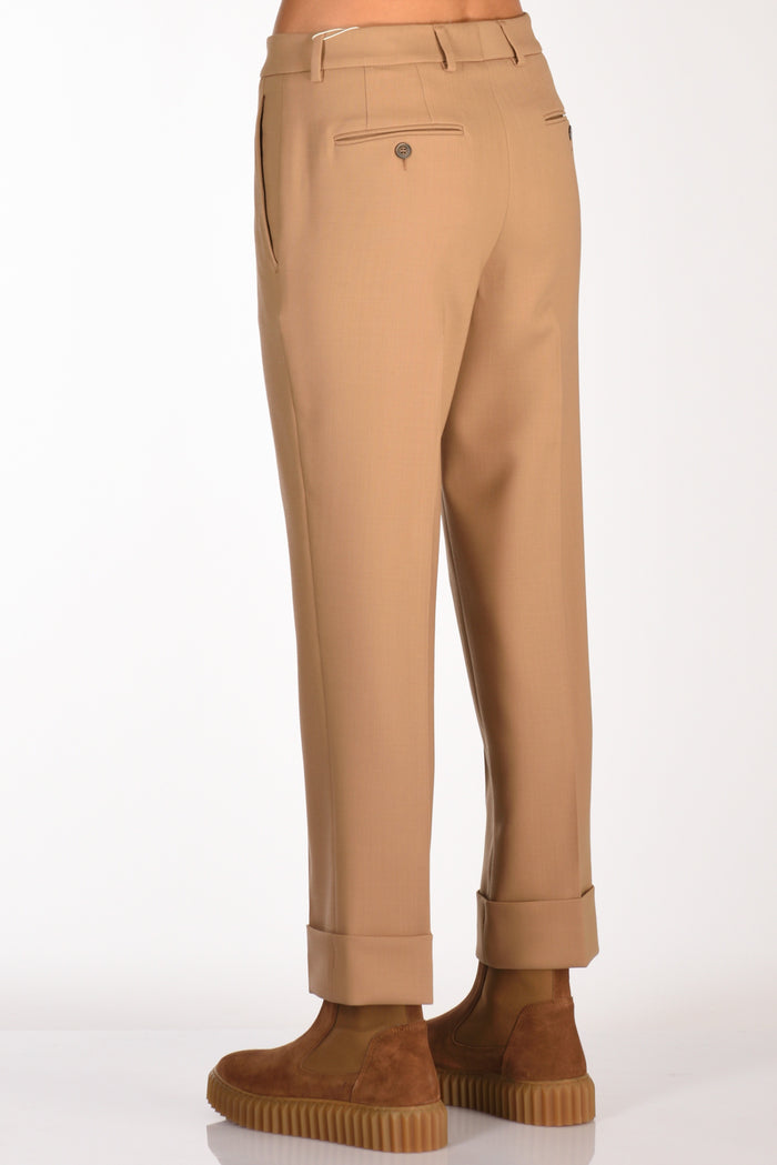 Incotex Slowear Pantalone Nevet Beige Cammello Donna - 6