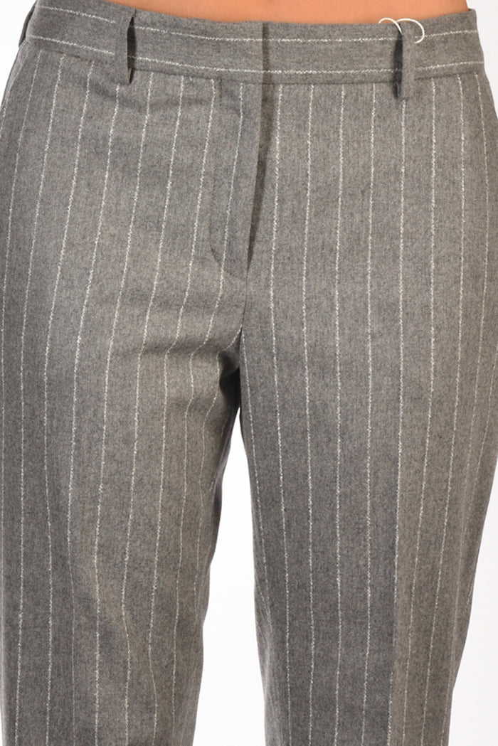 Incotex Slowear Pantalone Nevet Grigio Donna - 3