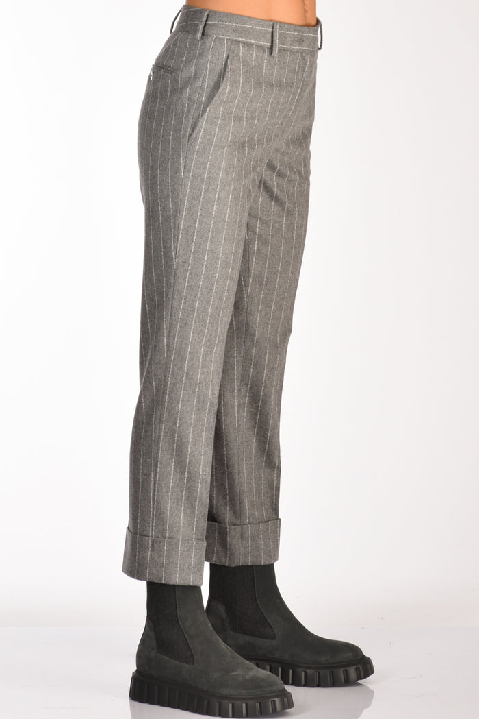 Incotex Slowear Pantalone Nevet Grigio Donna - 4