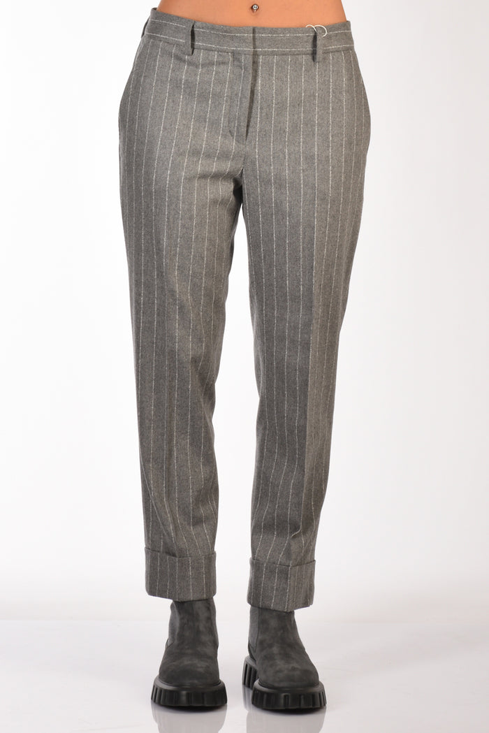 Incotex Slowear Pantalone Nevet Grigio Donna - 4