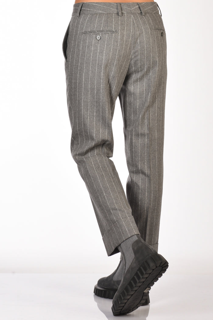 Incotex Slowear Pantalone Nevet Grigio Donna - 5